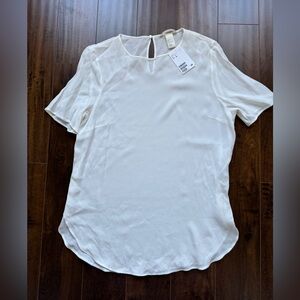 NEW NWT H&M White Blouse